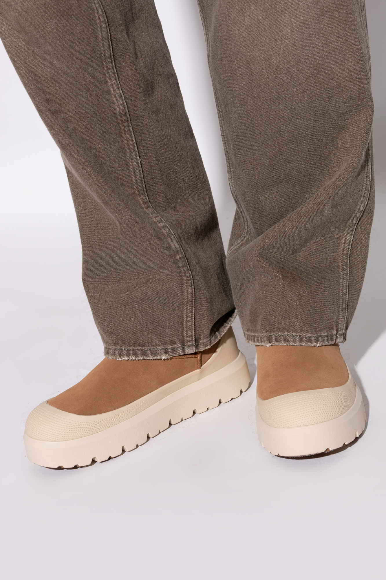 Castanho Botas de neve 'ULTRA MINI WEATHER HYBRID' UGG - Vitkac Brazil